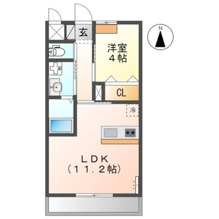 エルグランド川島１の物件間取画像